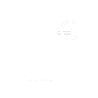 Financial pie chart with symbols for time, money, growth, and people, representing financial planning and distribution