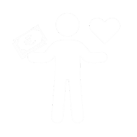 happy boy with money and love image container consulting solution