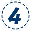 Schritt 4 – Symbol Zahl vier"