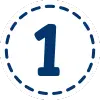 Schritt 1 – Symbol Zahl eins"