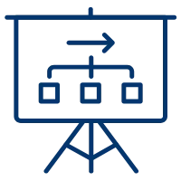 Plan festlegen Illustration. Restschuldrechner und Tilgungsplan im Überblick.